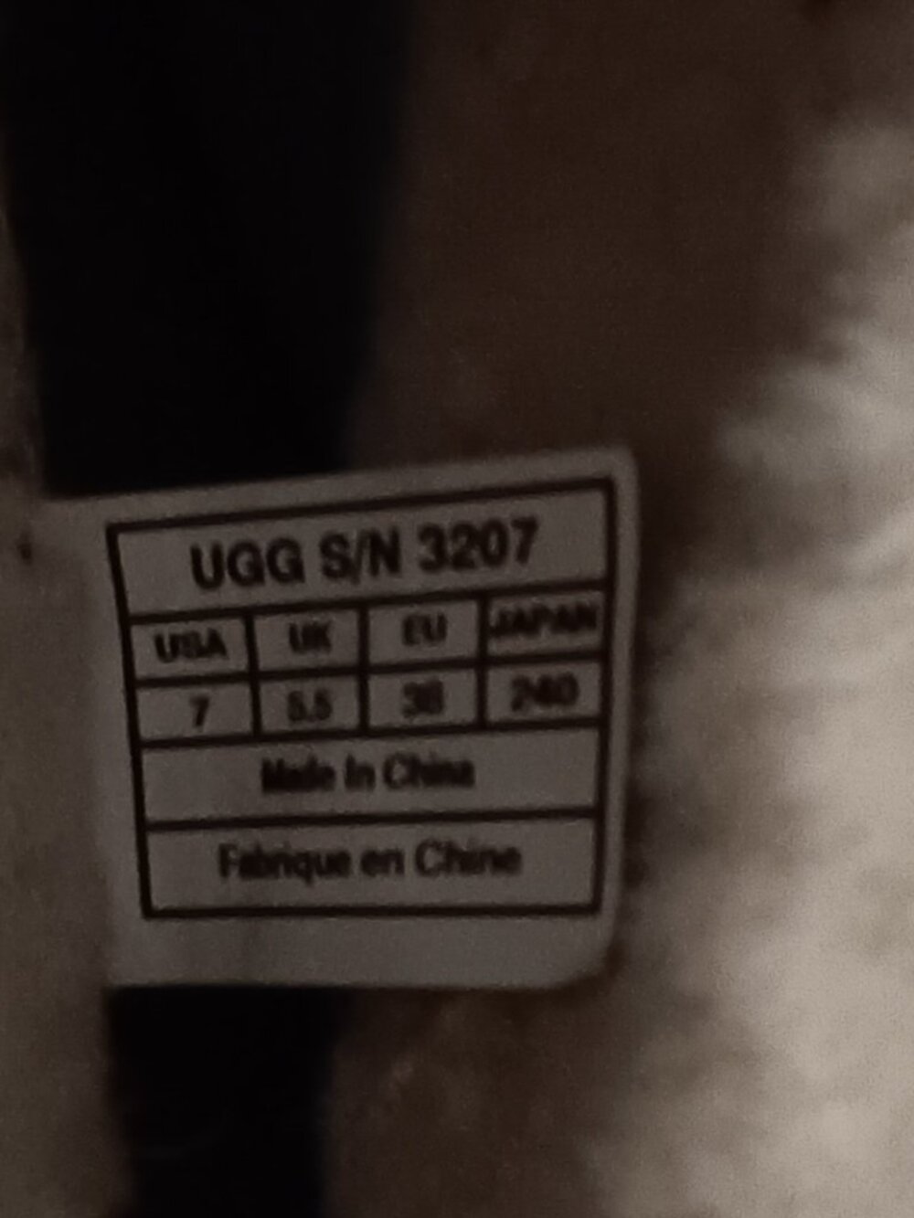 UGG clog boots / black / woman size 7 - Picture 7 of 7